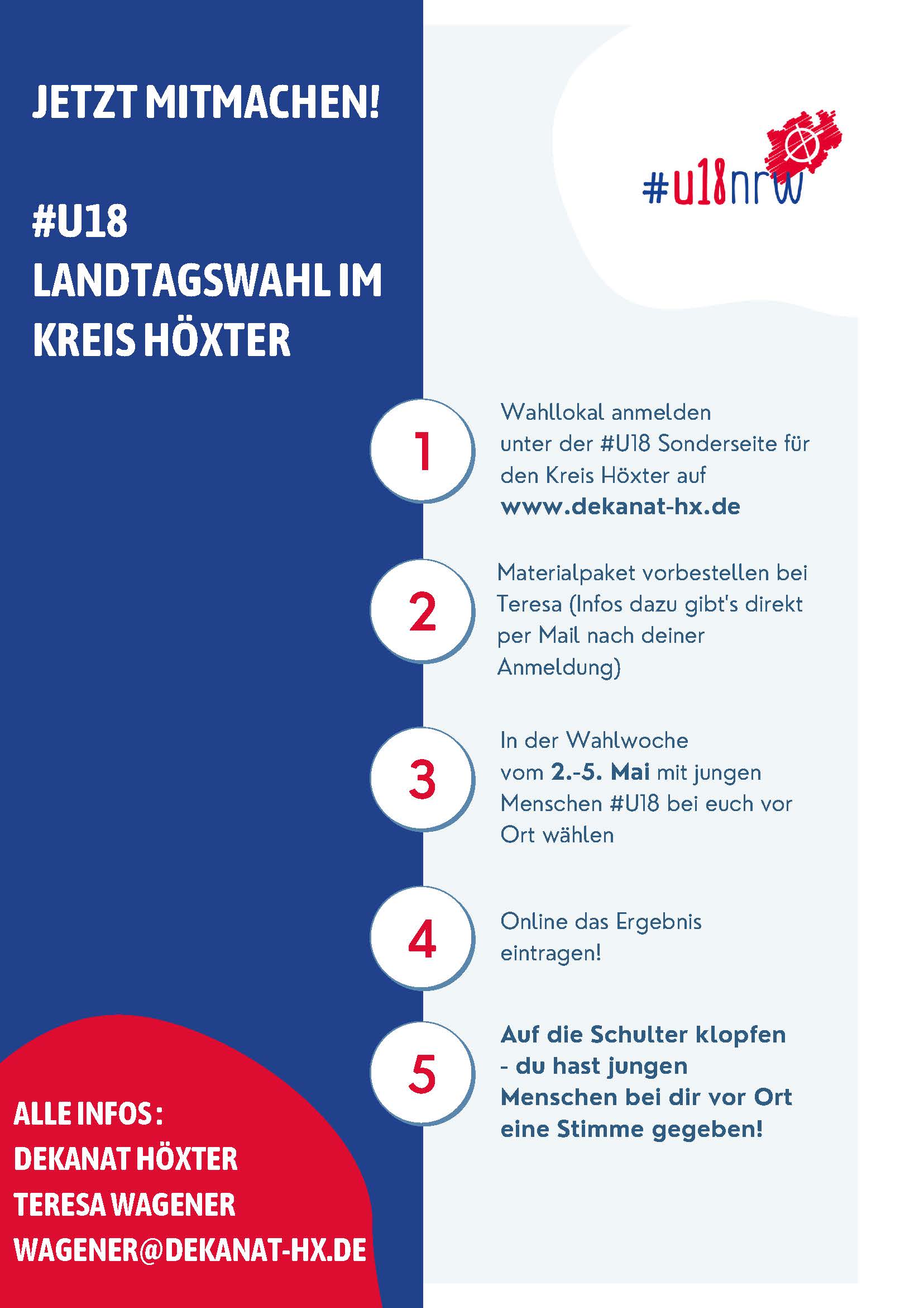 Jetzt Mitmachen! #U18 Landtagswahl Im Kreis Höxter_Wahllokal