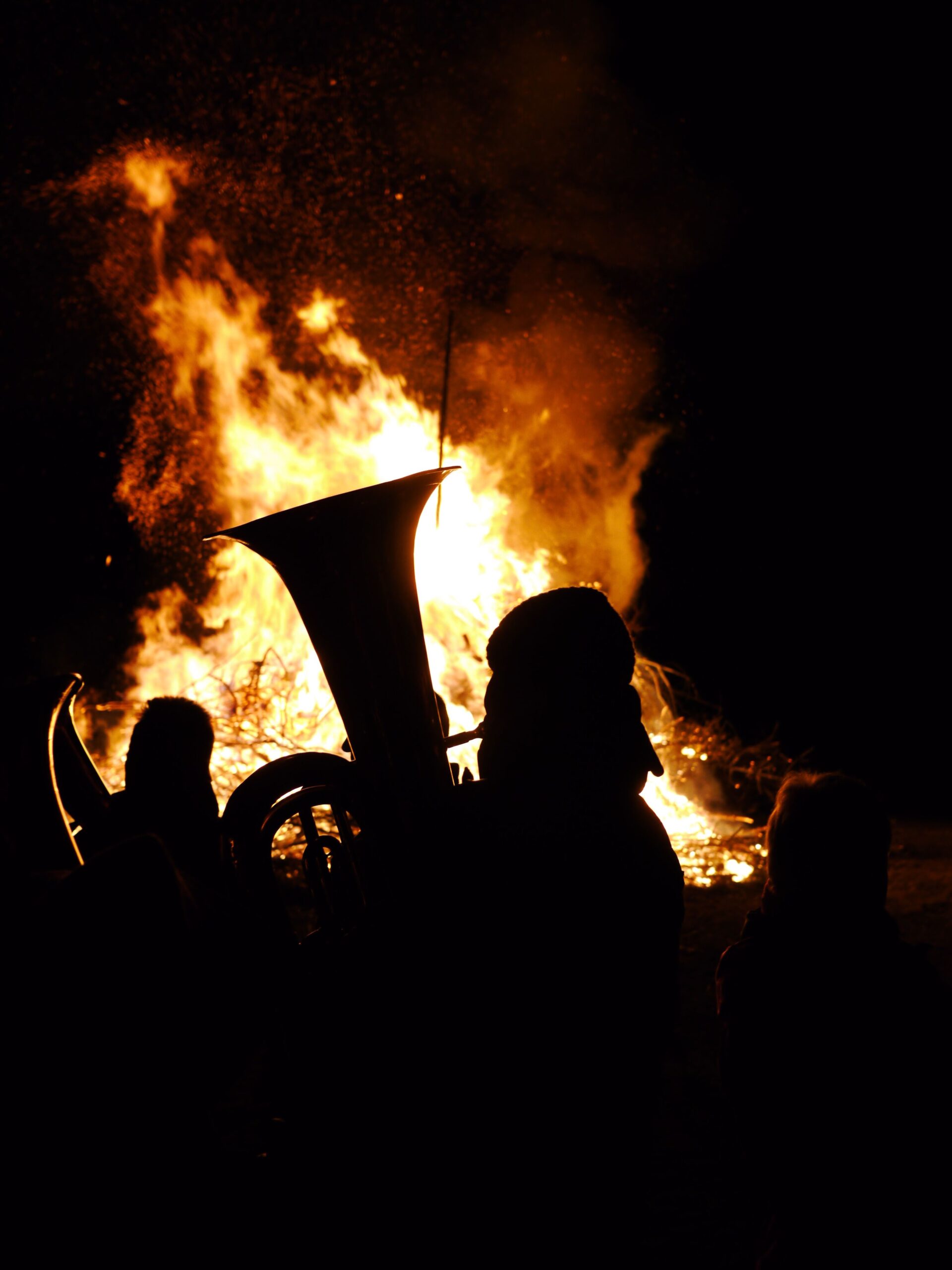 Musik am Lagerfeuer