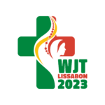 Logo des Weltjugendtages 2023 in Lissabon
