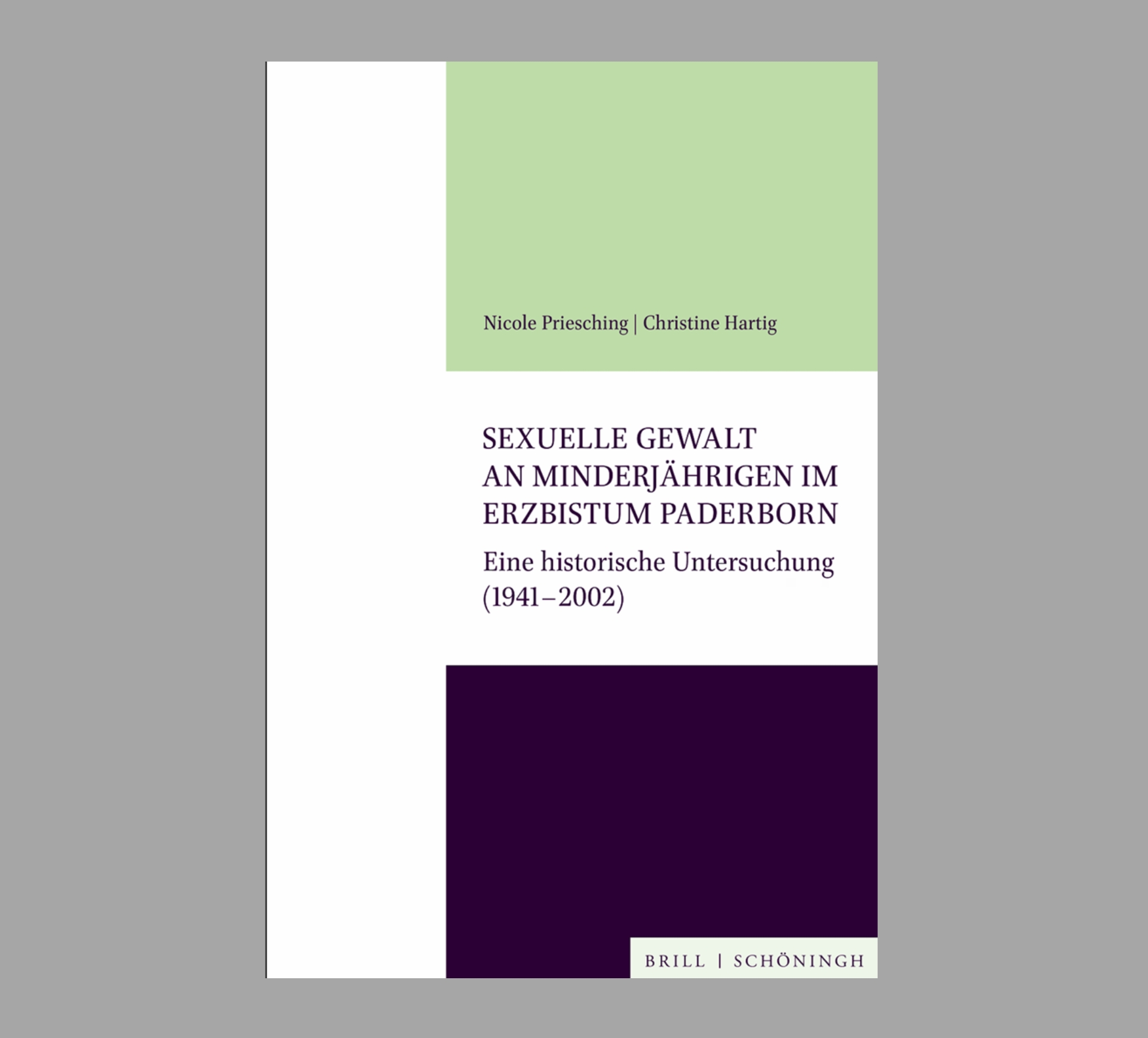 Deckblatt der Missbrauchsstudie