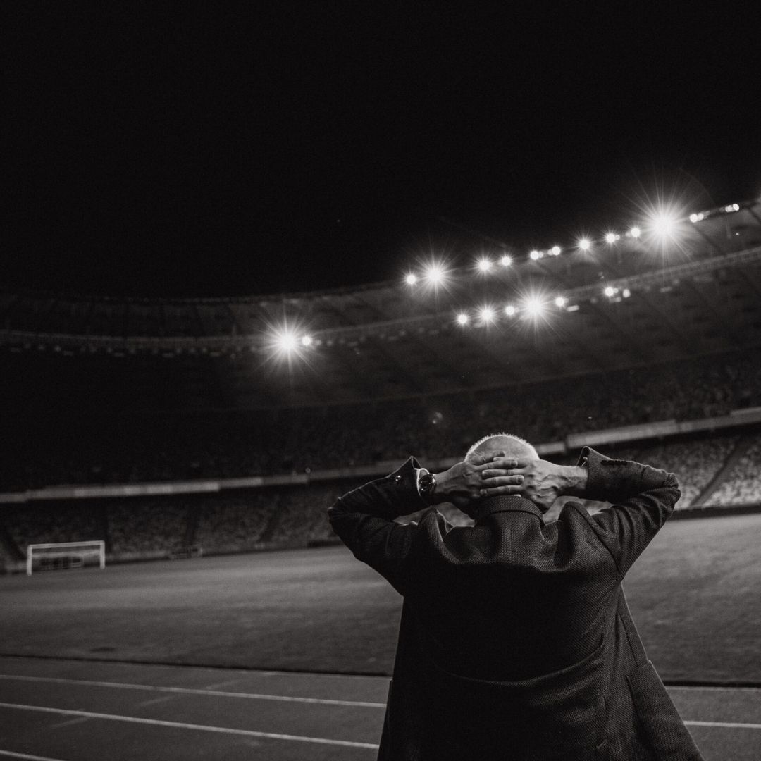 Fußballfan im Stadion, Misserfolg